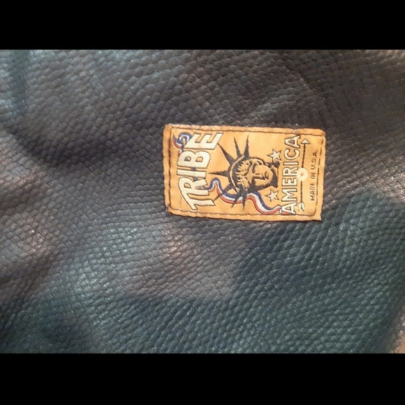 Vintage Tribe America gorgeous leather boho bag…. Perfect condition retail 350$ - Picture 5 of 6